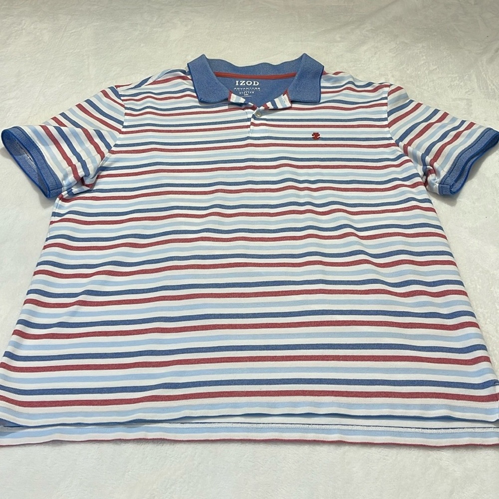 IZOD ADVANTAGE STRETCH MENS POLO SIZE XXL